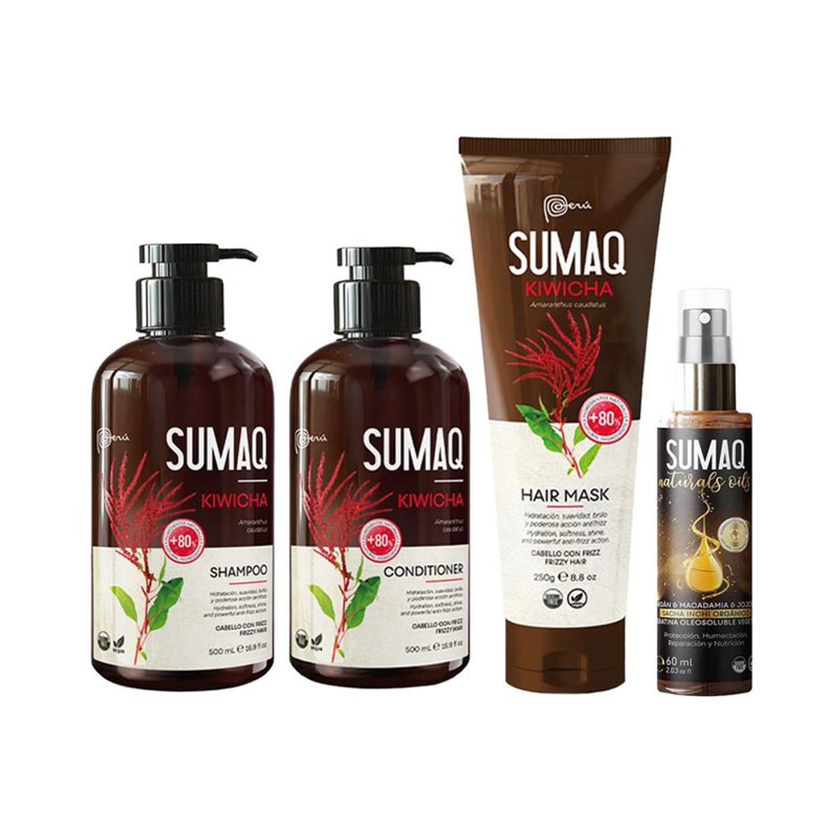 SUMAQ - Pack SUMAQ con Extracto de Kiwicha + Spray Capilar Sacha Inchi