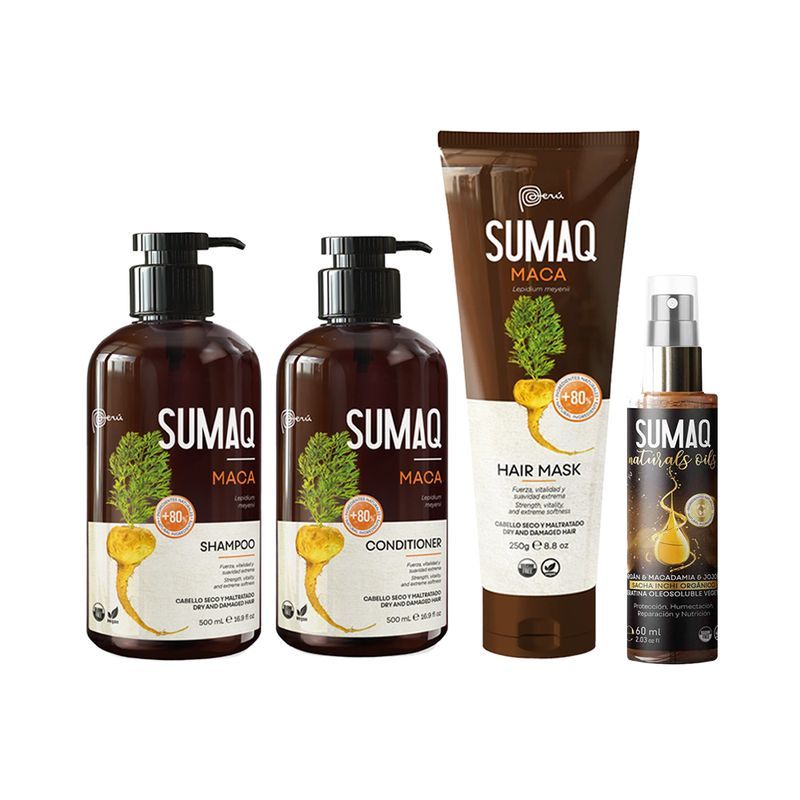 SUMAQ - Pack SUMAQ con Extracto de Maca + Spray Capilar Sacha Inchi