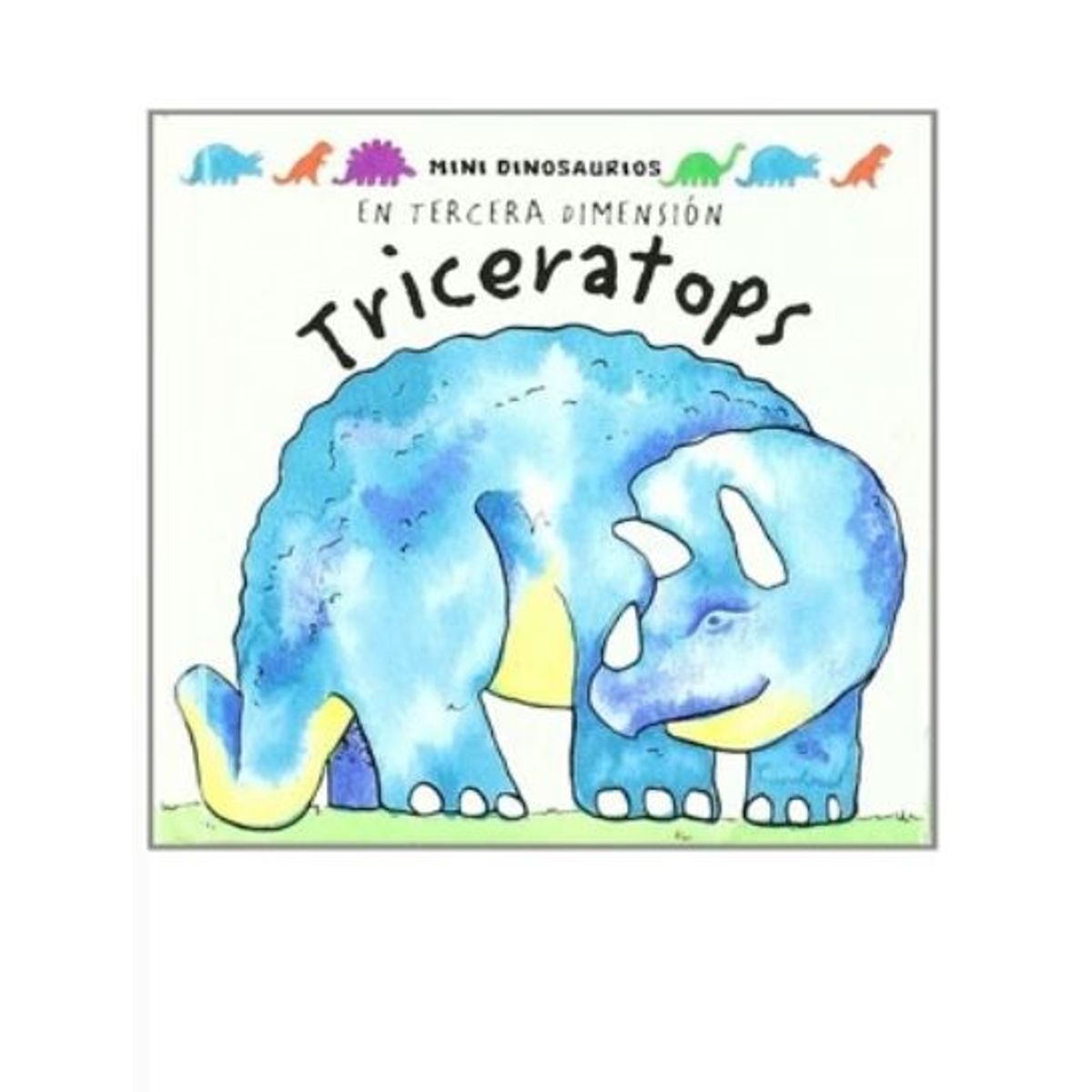 GENERICO - Mini Dinosaurios en Tercera Dimensión Triceratops