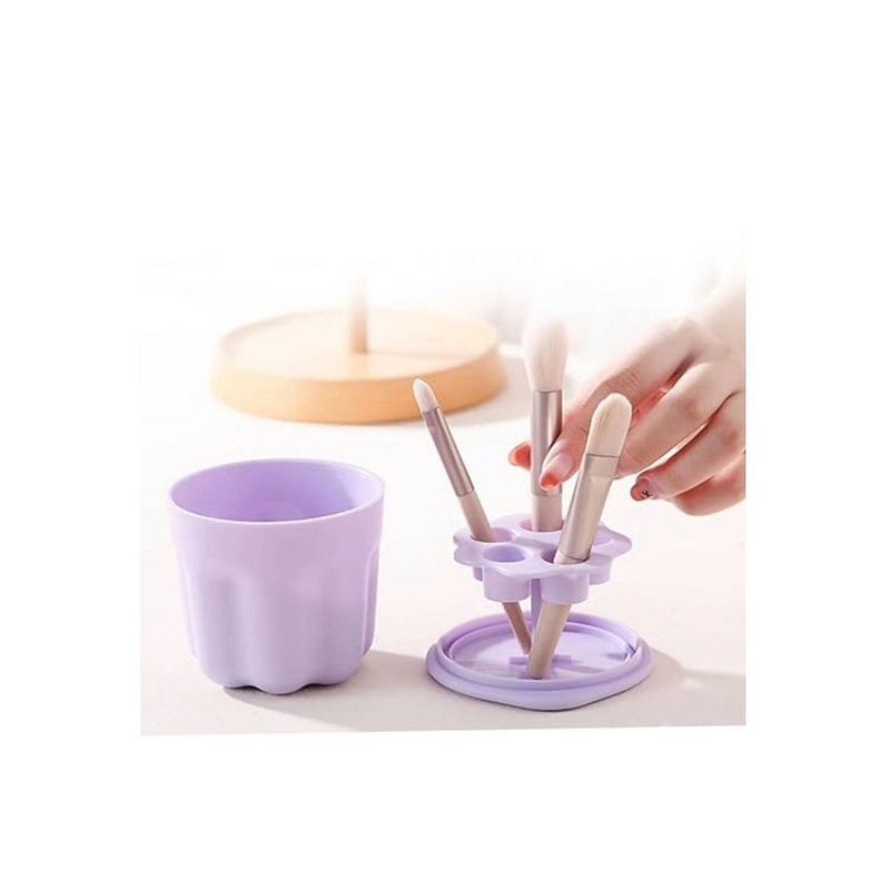 OTTOWARE - LIMPIADOR DE BROCHAS DE MAQUILLAJE CON SOPORTE