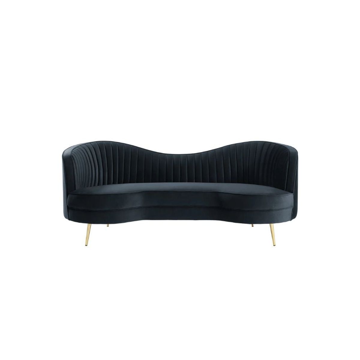 CENTRAL DECCO - SOFA 3 CUERPOS PUJI NEGRO