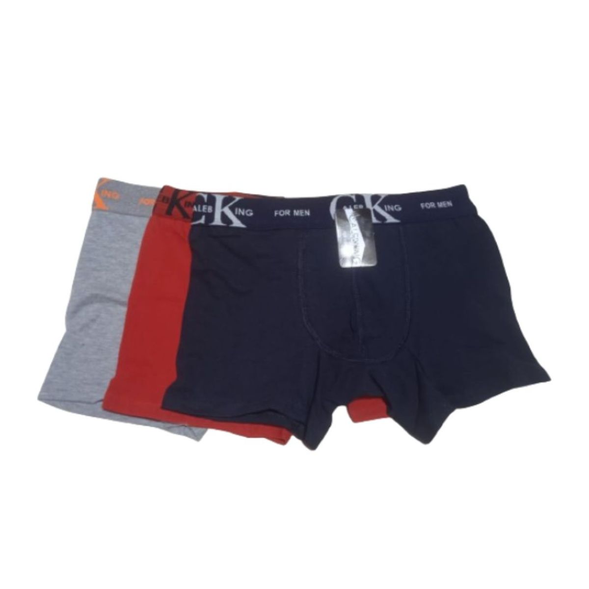 GENERICO - Boxer  algodon Hombre S - 3 unidades