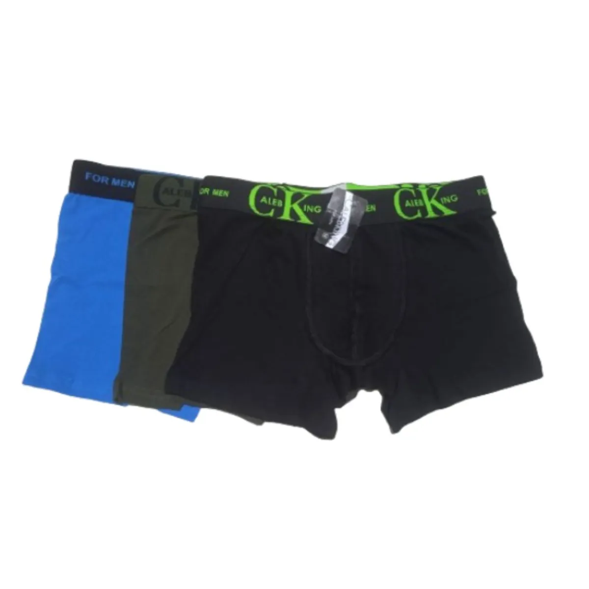 GENERICO - Boxer  algodon Hombre S - 3 unidades