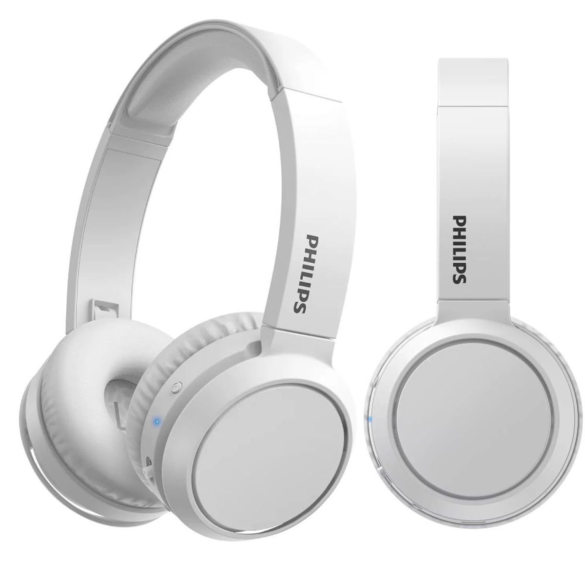 PHILIPS - Audífonos Philips TAH4205 Bluetooth C/Micro 29 Hrs Blanco Acústico