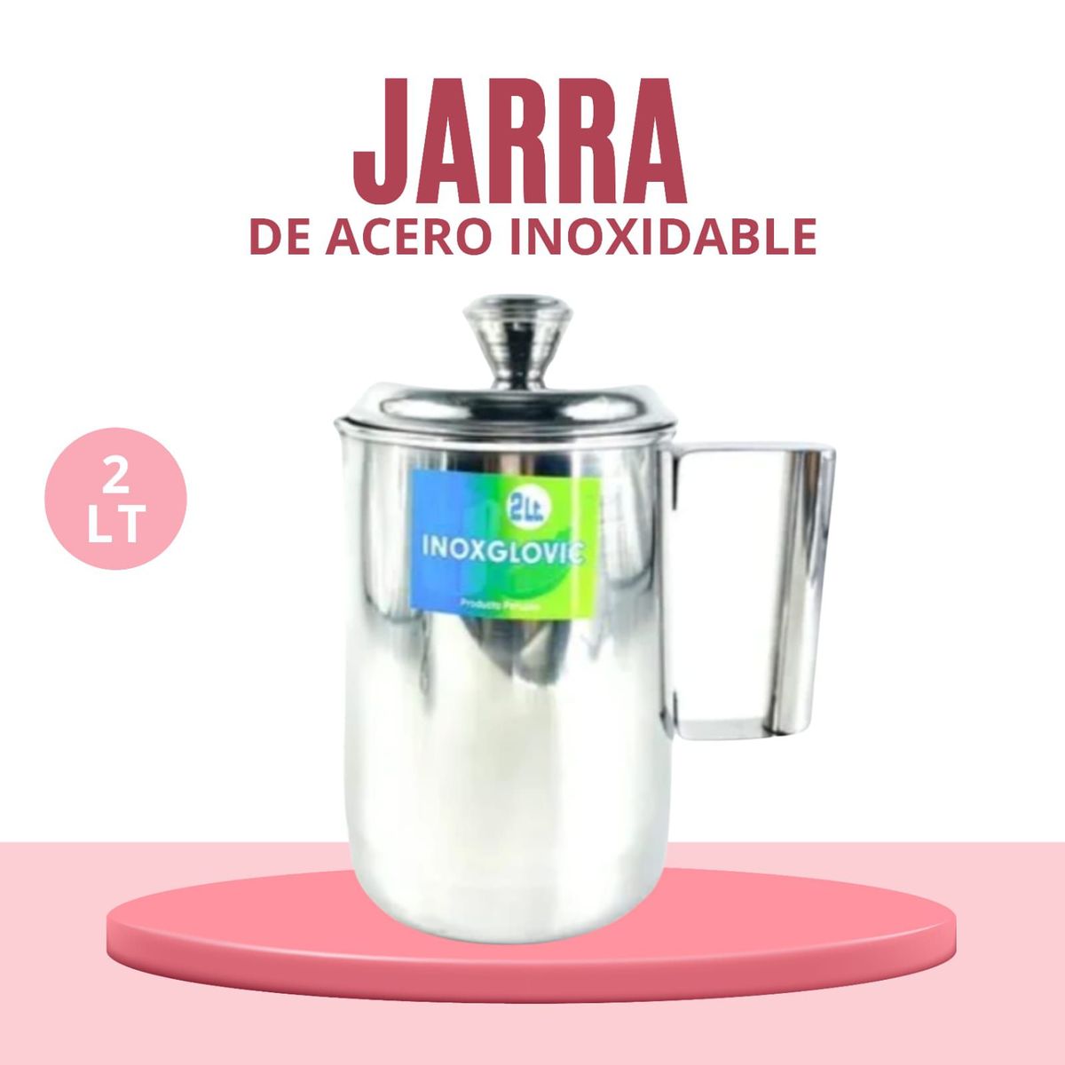 GENERICO - JARRA A/INOXIDABLE  2LT