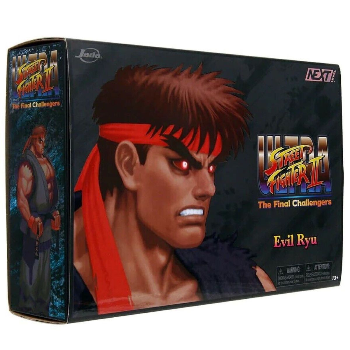 JADA TOYS - Figura de Acción Ultra Street Fighter 2 Evil Ryu Jada Toys