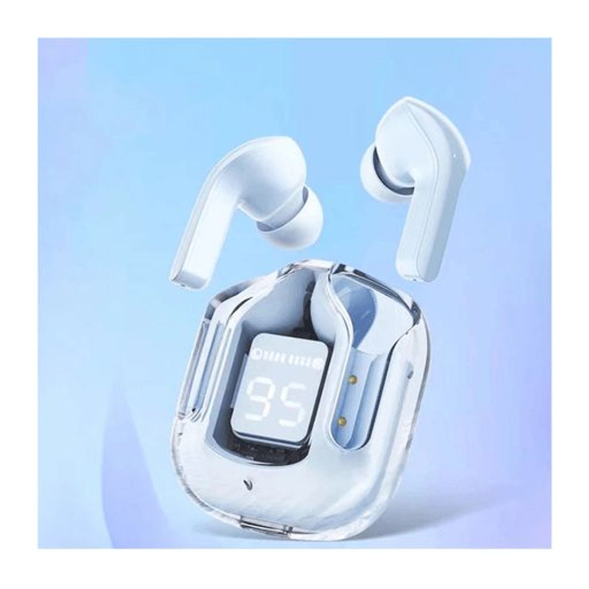 GENERICO - Audífonos Inalámbricos Bluetooth  Ruido LED Air 31 Celeste