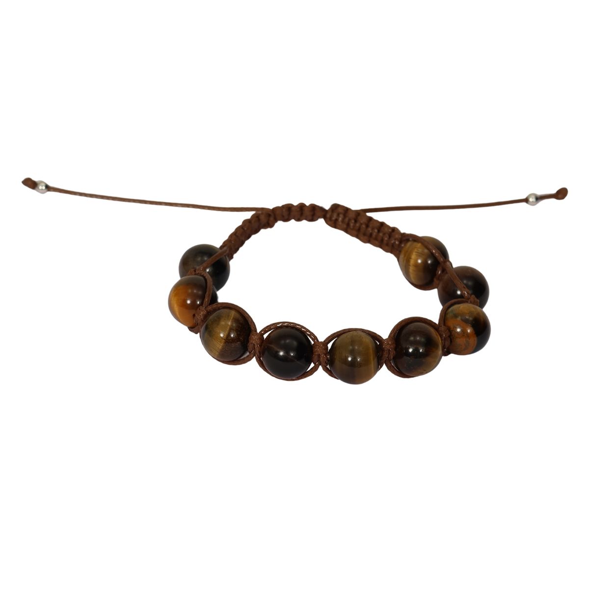 GENERICO - Pulsera Liberty piedra Ojo de Tigre  Unisex artesanal