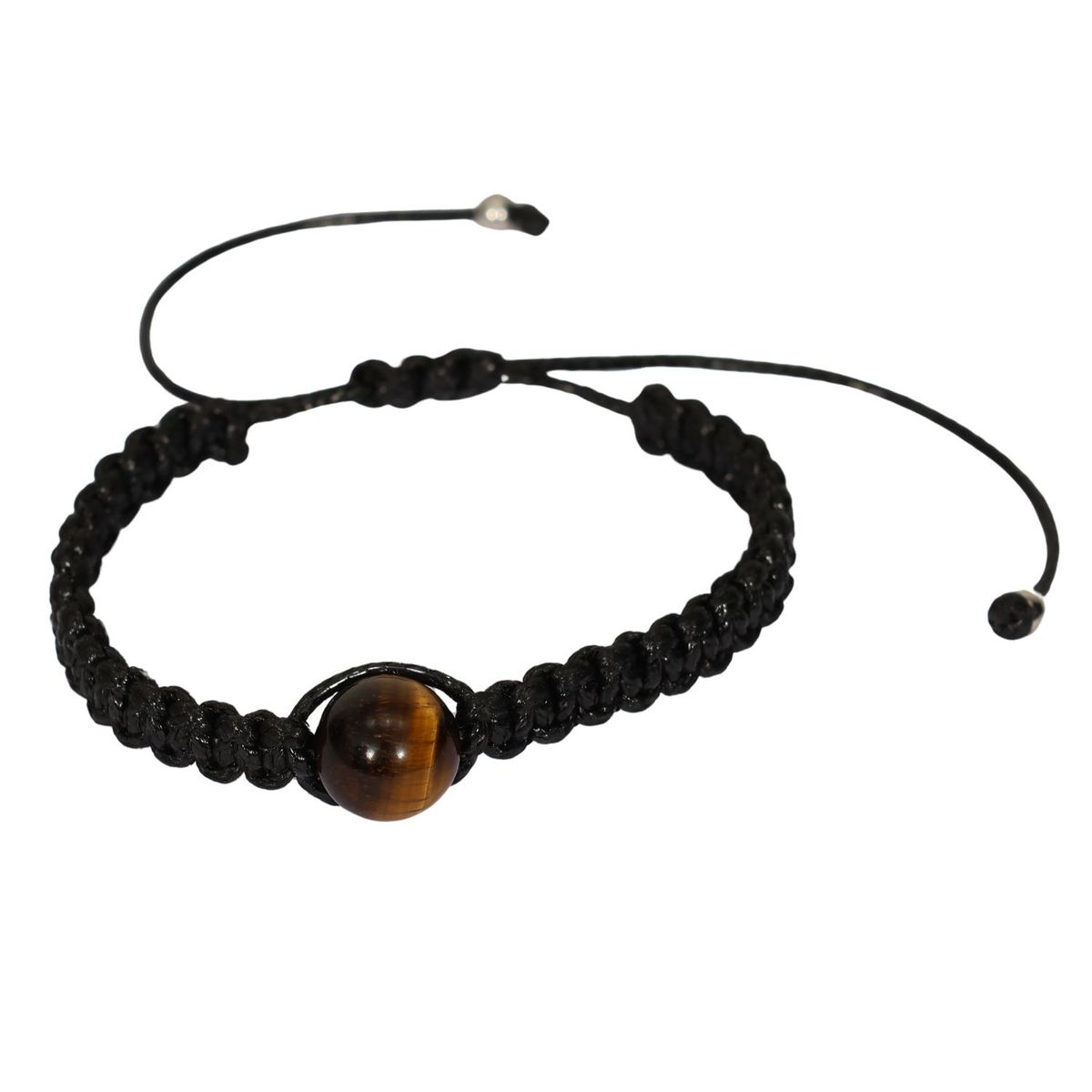 GENERICO - Pulsera One Eye  piedra natural Ojo de tigre Unisex