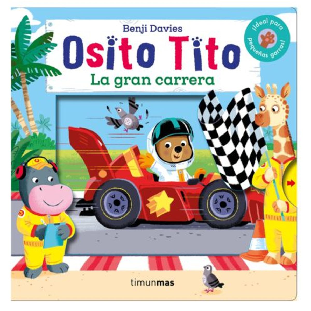 GENERICO - Libro Interactivo Osito Tito -  La Gran Carrera
