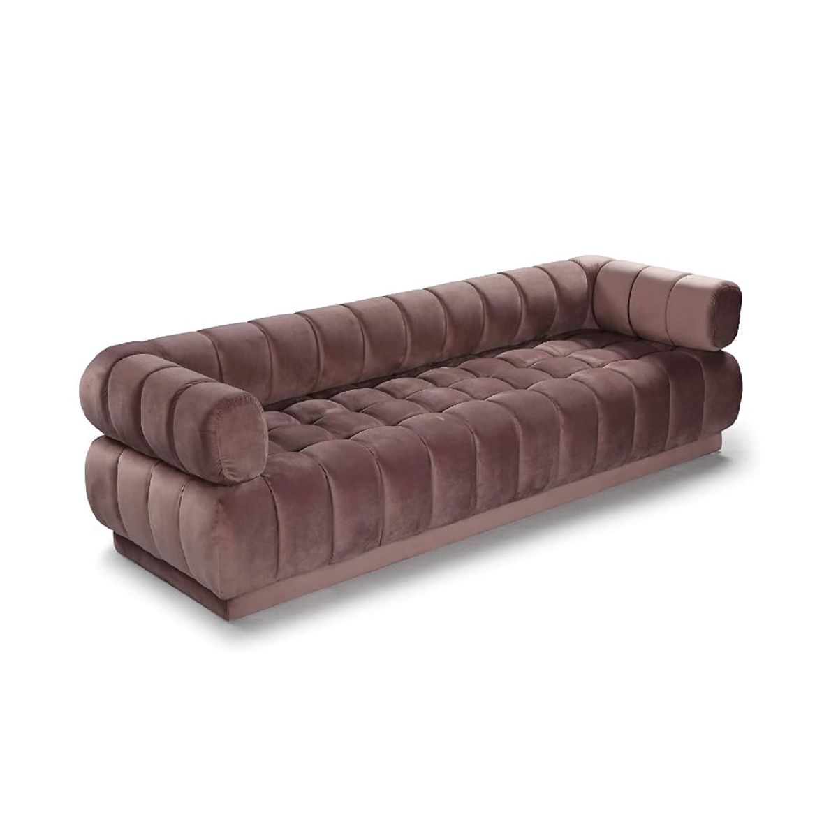 CENTRAL DECCO - SOFA 4 CUERPOS ARENE PURPURA