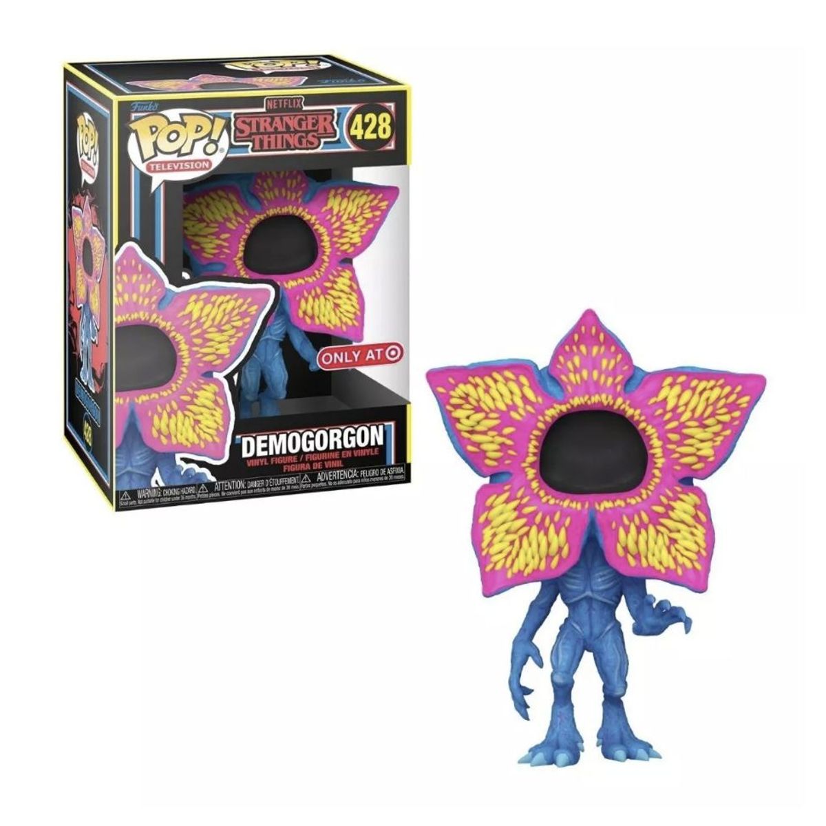 FUNKO - Demogorgon Black Light Funko Pop 428 Stranger Things Target