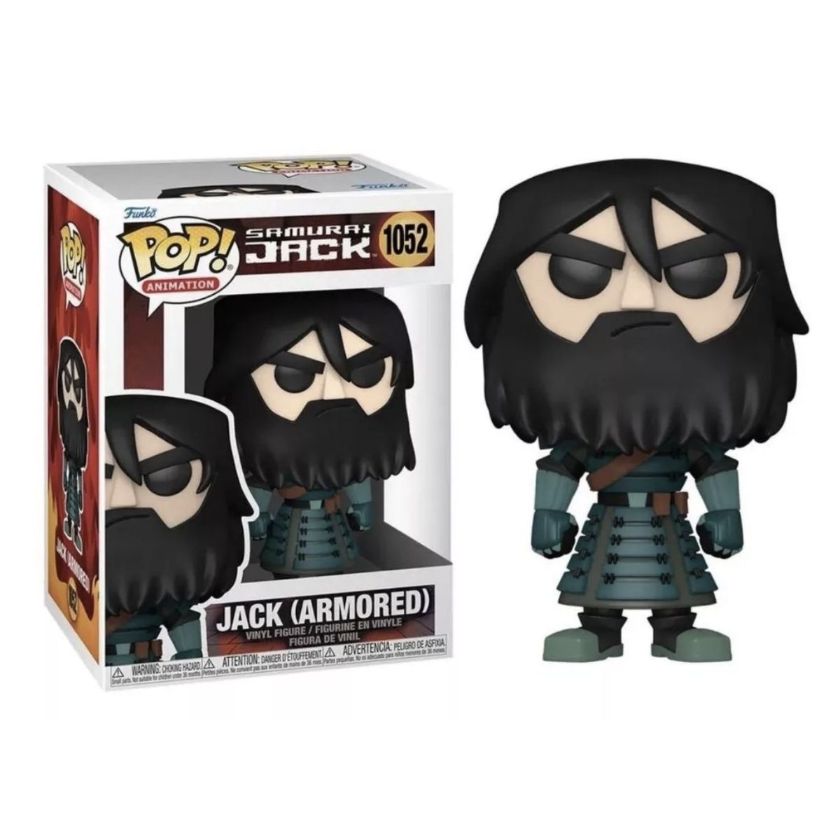 FUNKO - Jack Armored Funko Pop 1052 Samurai Jack Original