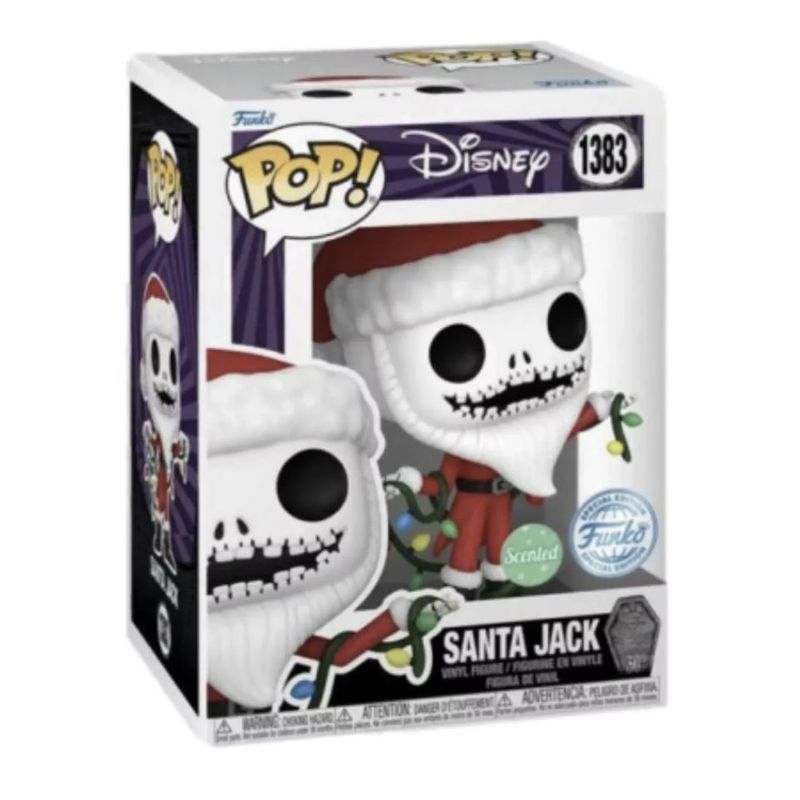 FUNKO - Santa Jack Funko Pop 1383 Scented Nightmare Before Christmas