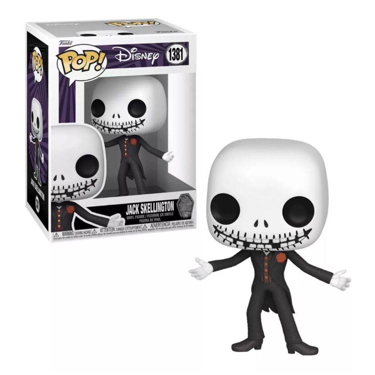FUNKO - Jack Skellington Funko Pop 1381 Nightmare Before Christmas