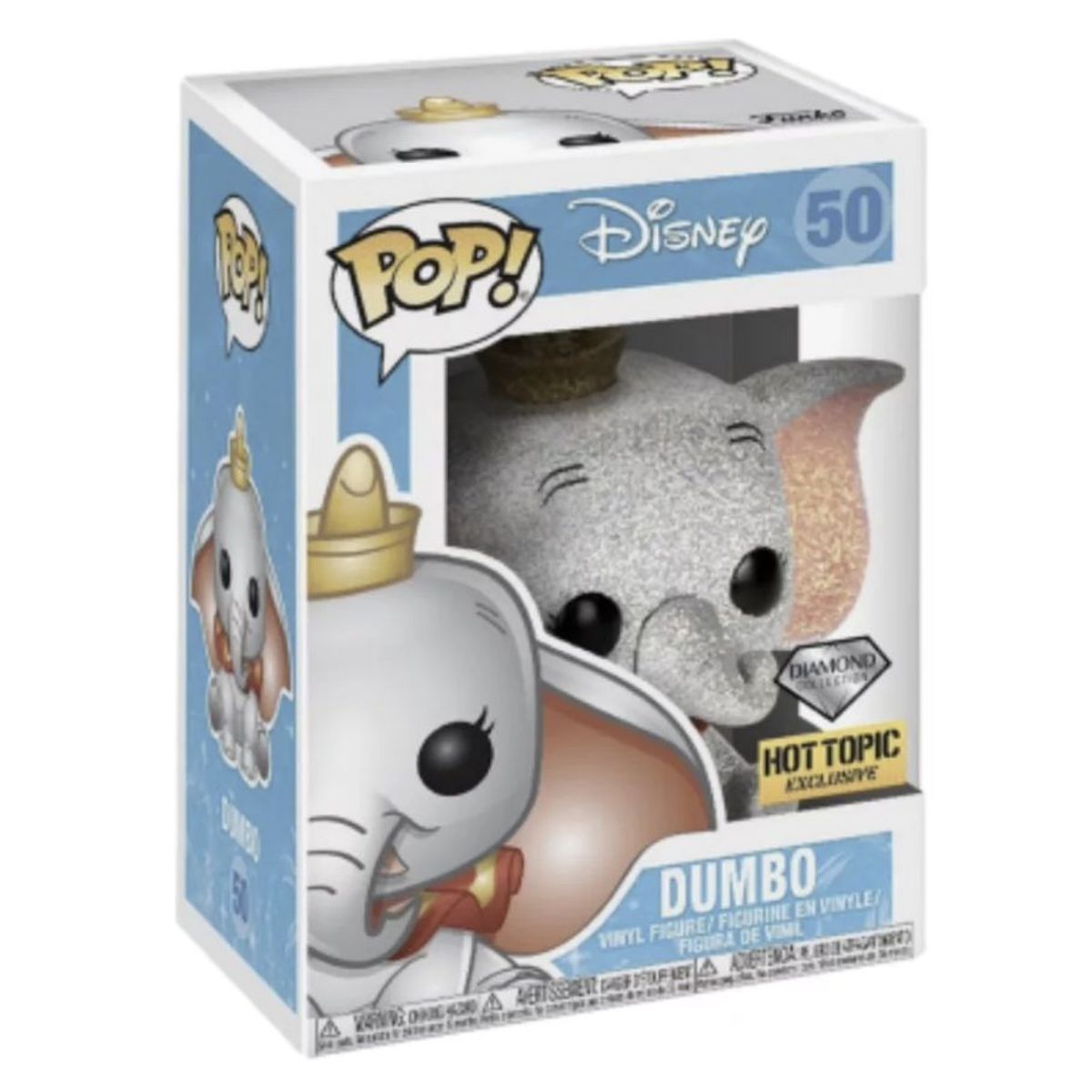 FUNKO - Dumbo Diamond Funko Pop 50 Disney Hot Topic