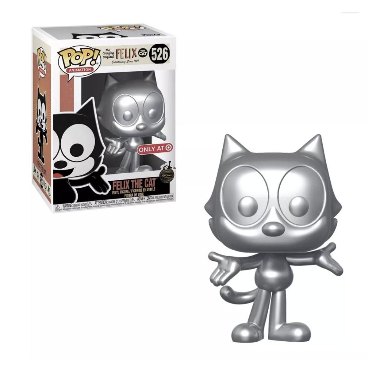 FUNKO - Felix El Gato Box Funko Pop Talla S Polo + Funko Sellado