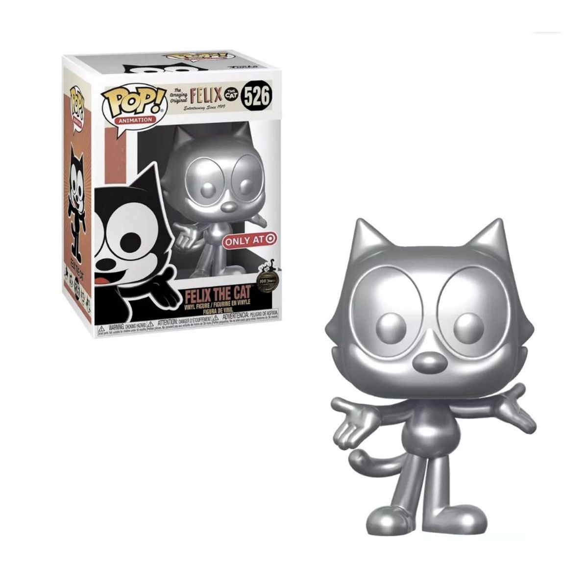 FUNKO - Felix El Gato Box Funko Pop Talla S Polo + Funko Sellado