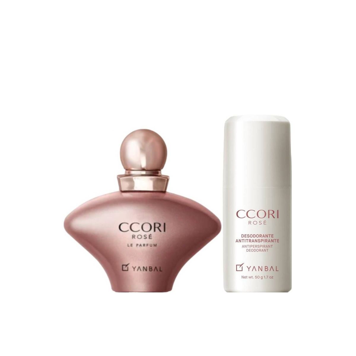 YANBAL - Set Ccori Rosé Parfum + Desodorante