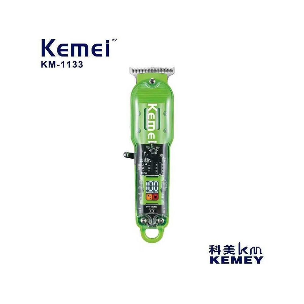 KEMEI - Maquina de Cortar Pelo Kemei Recargable USB KM-1133