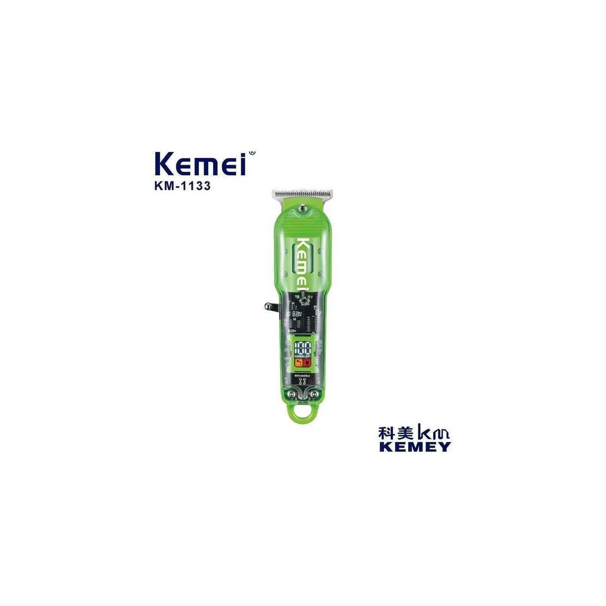KEMEI - Maquina de Cortar Pelo Kemei Recargable USB KM-1133