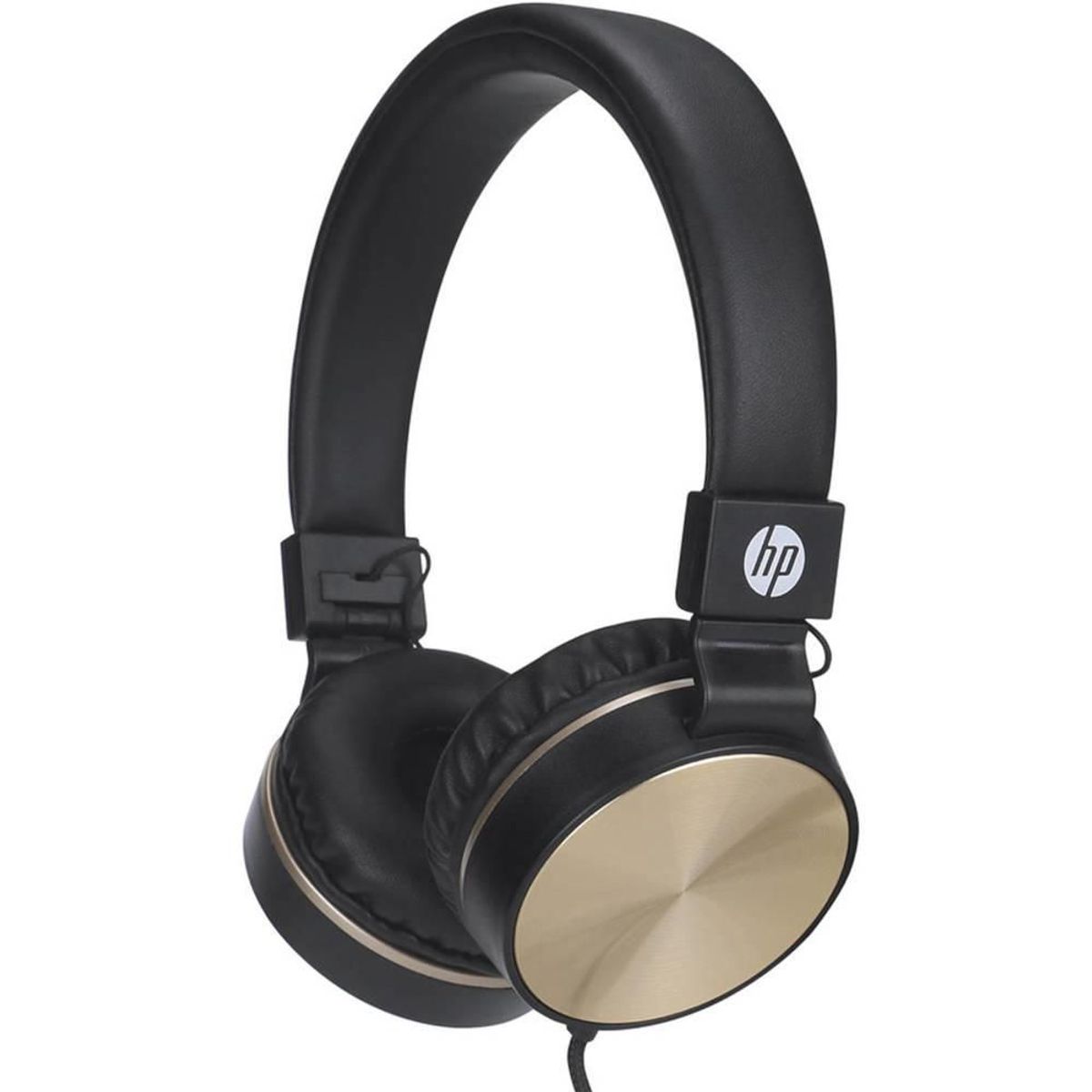 HP - Audífono Estéreo HP Plegable con Microfono y Cable DHH-1206-BK Negro