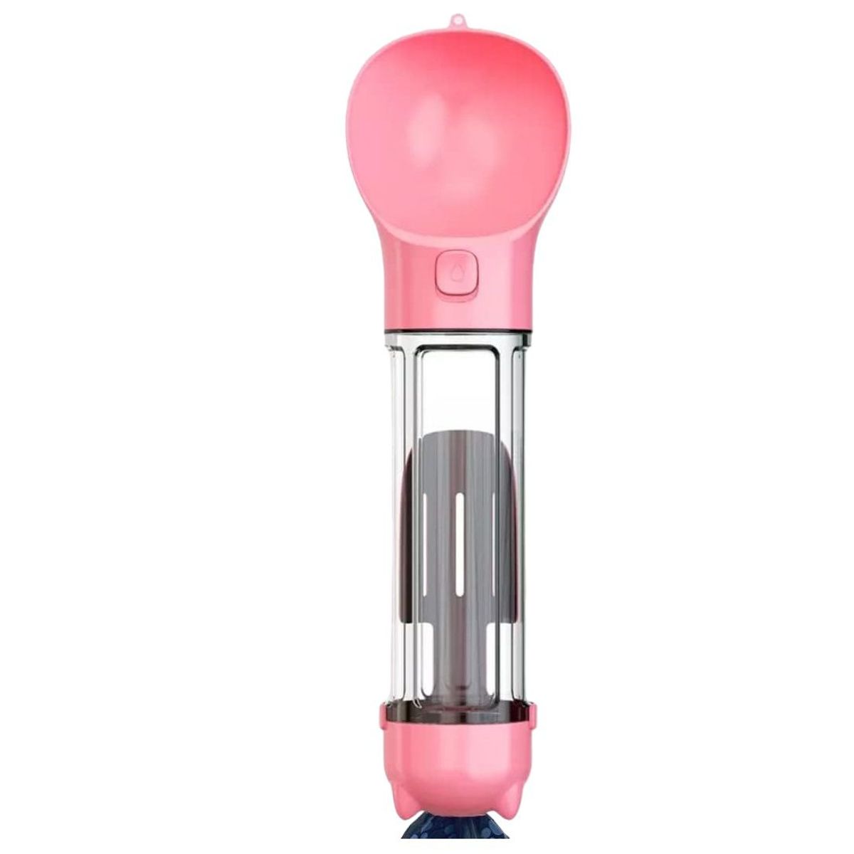 GENERICO - DISPENSADOR DE AGUA PORTÁTIL  PARA MASCOTAS CON DISPENSADOR DE BOLSAS