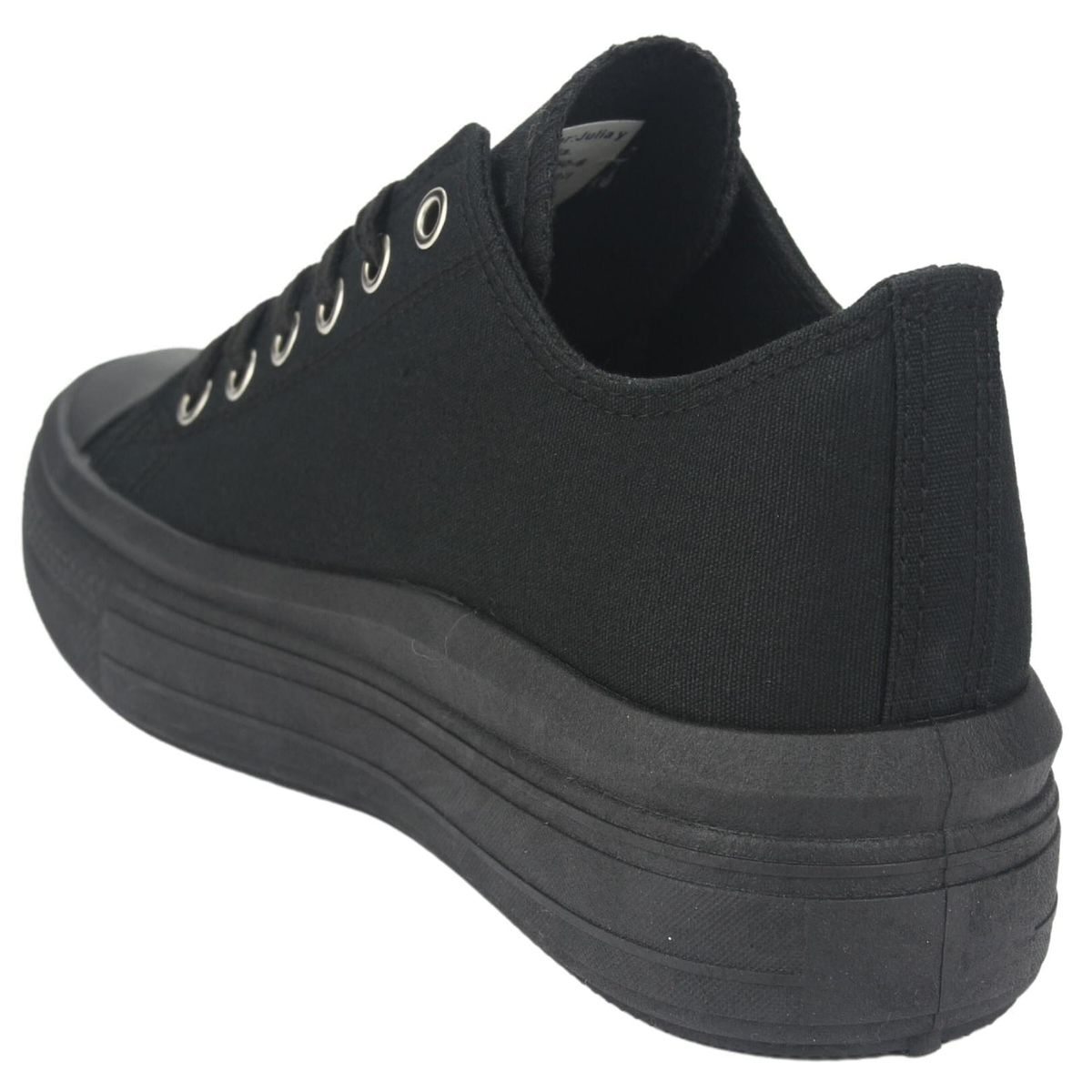 CHALADA - Zapatillas Mujer Negro Plataforma Chalada Clu-10