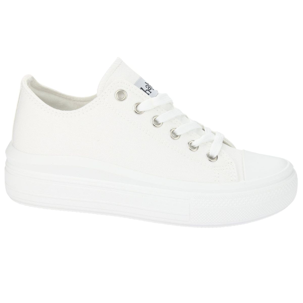CHALADA - Zapatillas Mujer Blanco Plataforma Chalada Clu-10
