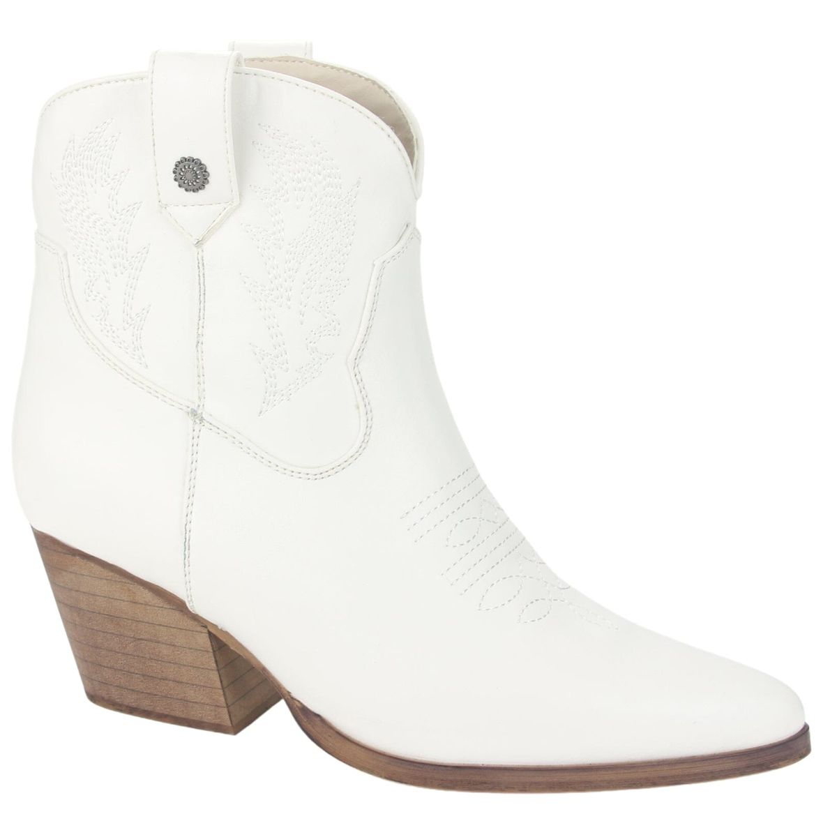 CHALADA - Botin Chalada Mujer Westnew-3 Blanco Casual