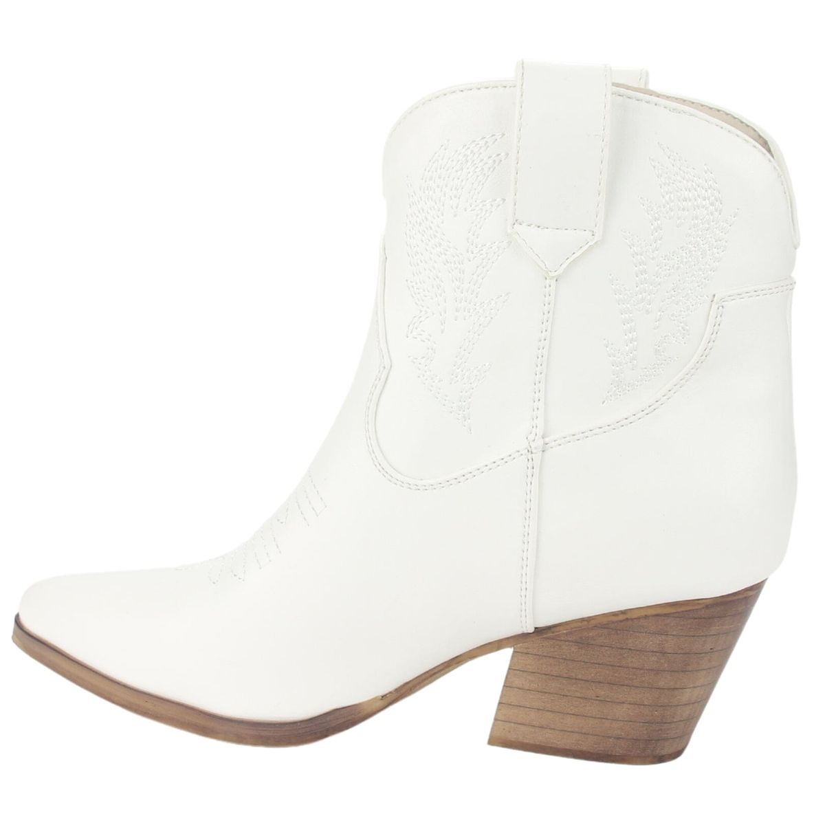 CHALADA - Botin Chalada Mujer Westnew-3 Blanco Casual