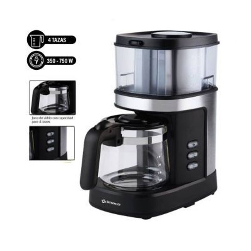 IMACO - Cafetera Con Moledor de Café ICMG4070 750W