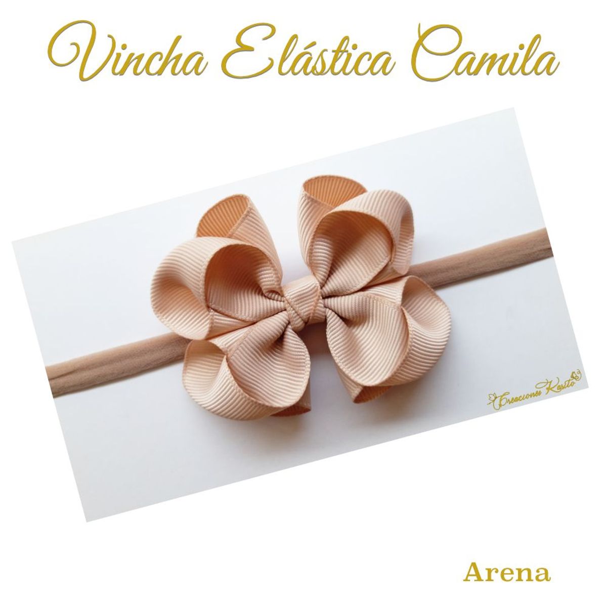 GENERICO - Vincha para bebé modelo Camila
