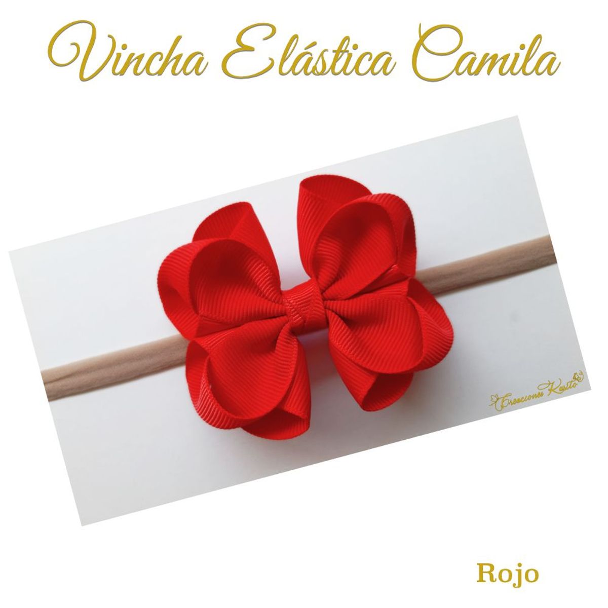 GENERICO - Vincha para bebé modelo Camila