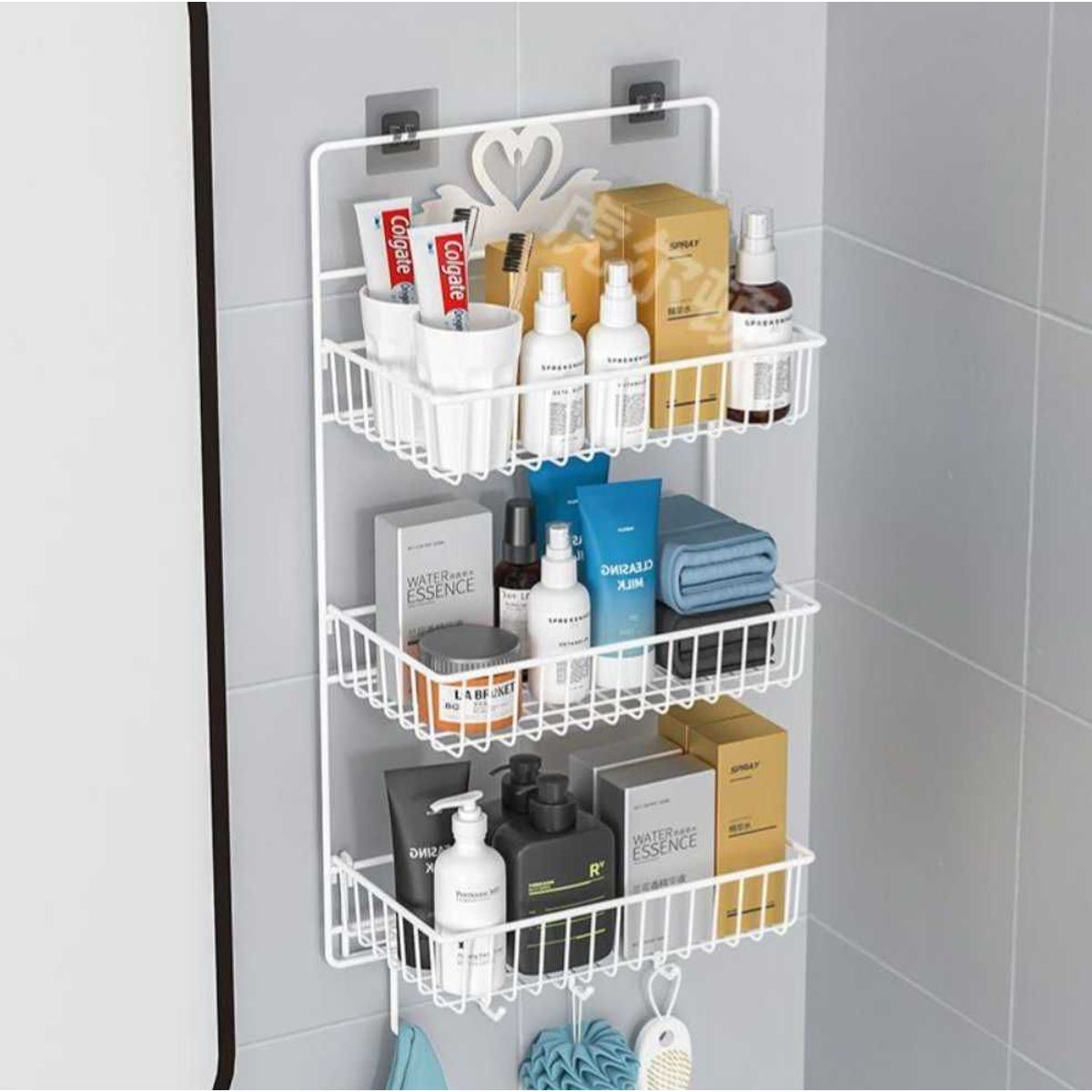 GENERICO - Organizador Lateral de Refrigerador Colgador Flotante De Cocina