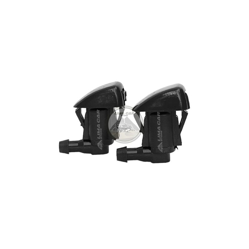 GENERICO - Boquillas para Limpiaparabrisa Curvo Jeep Chevy Saturn Dodge