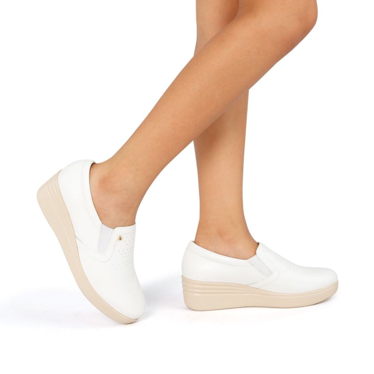 PAR&SS - Zapato Casual De Cuero Para Mujer Par&ss KA24-ROSA