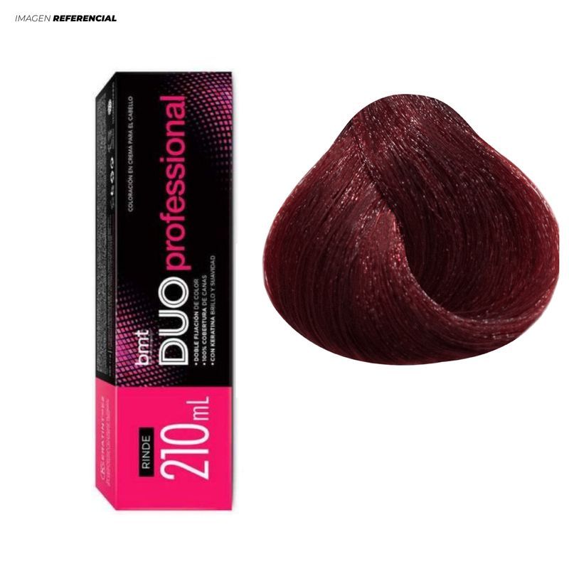 IMPORTADO MC - BMT Duo Professional Tinte 7066 Rubio Rojizo Profundo