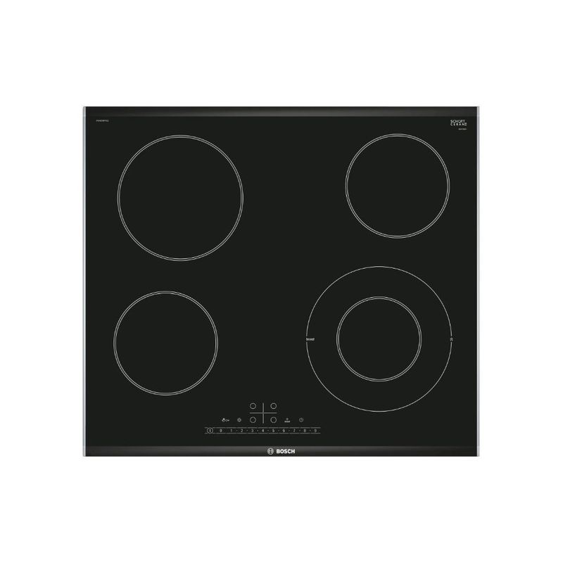 BOSCH - Cocina Bosch PKF675FP1E Vitrocerámica Empotrable 60 cm Negro