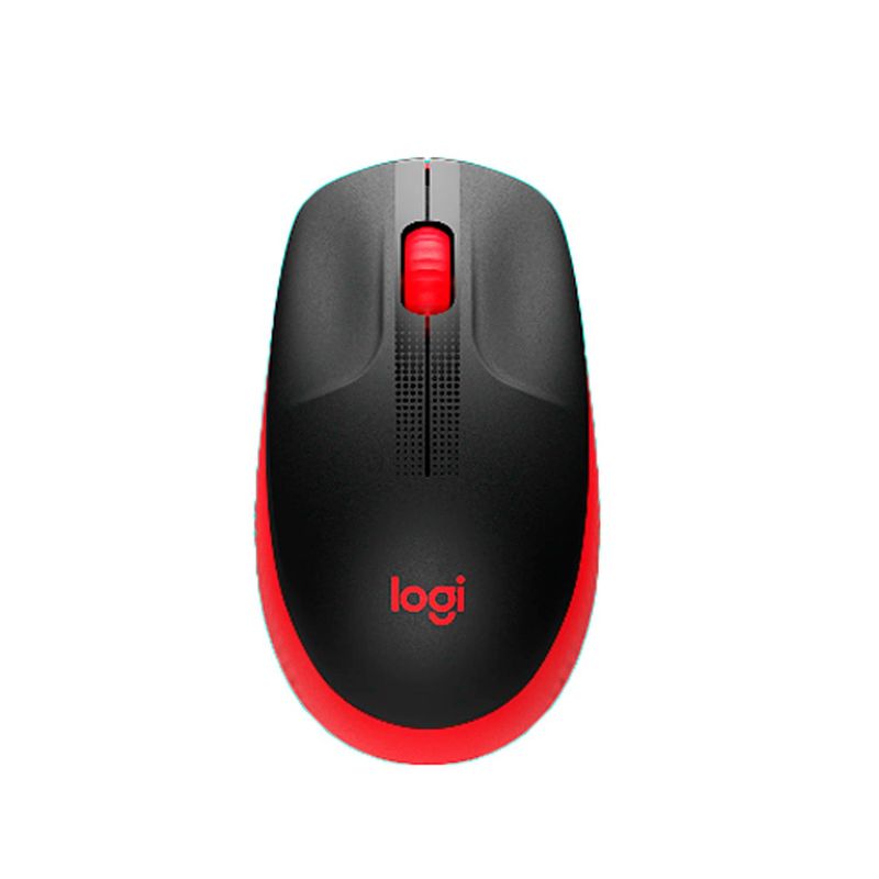 LOGITECH - MOUSE INALÁMBRICO LOGITECH M190 1000 DPI ROJO - P/N: 910-005904