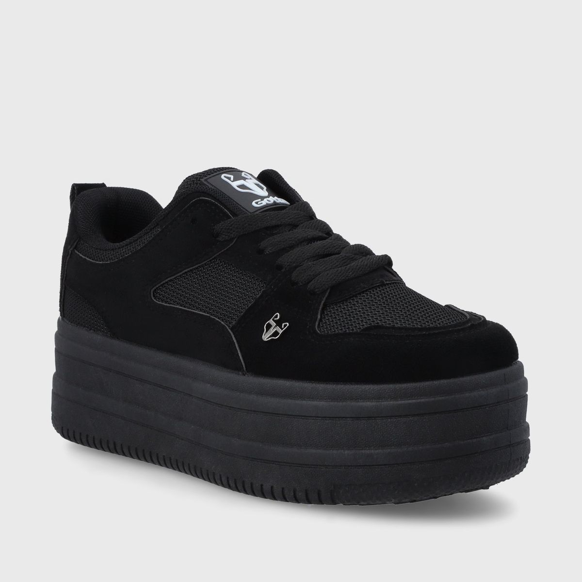 GOTTA - Zapatilla Plataforma Negra Mujer 38562 Gotta