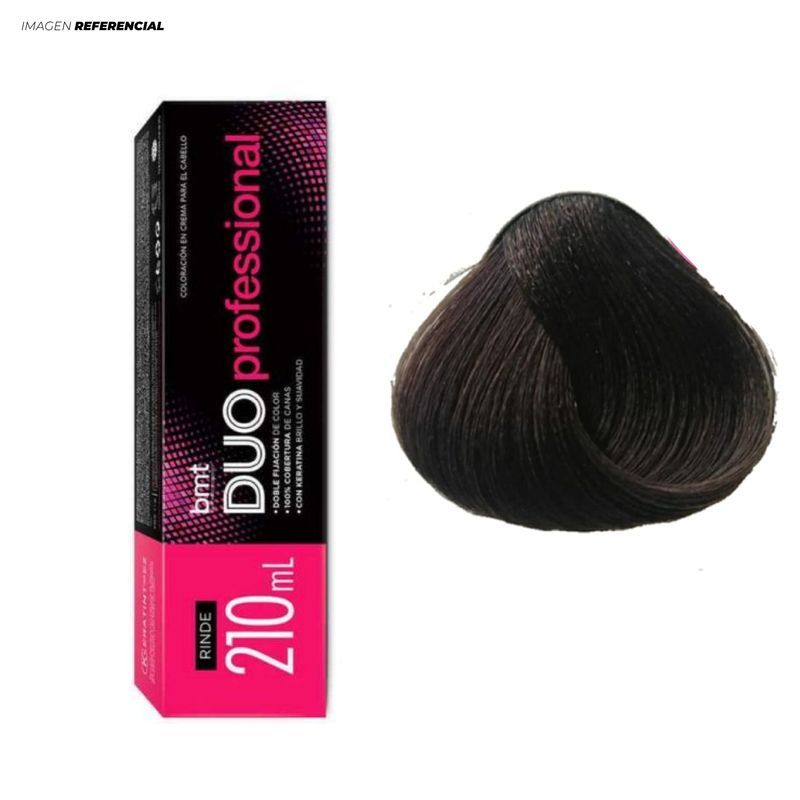 GENERICO - BMT Duo Professional Tinte 51 Castaño Claro Cenizo