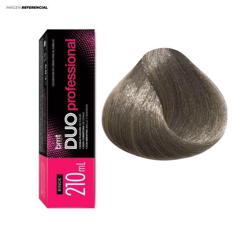 IMPORTADO MC - BMT Duo Professional Tinte 81 Rubio Claro Cenizo