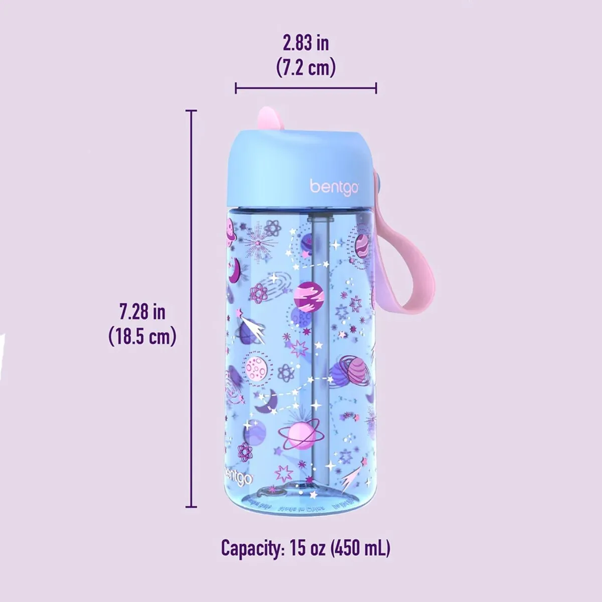 BENTGO - Tomatodo para Niños Bentgo Lavender Galaxy