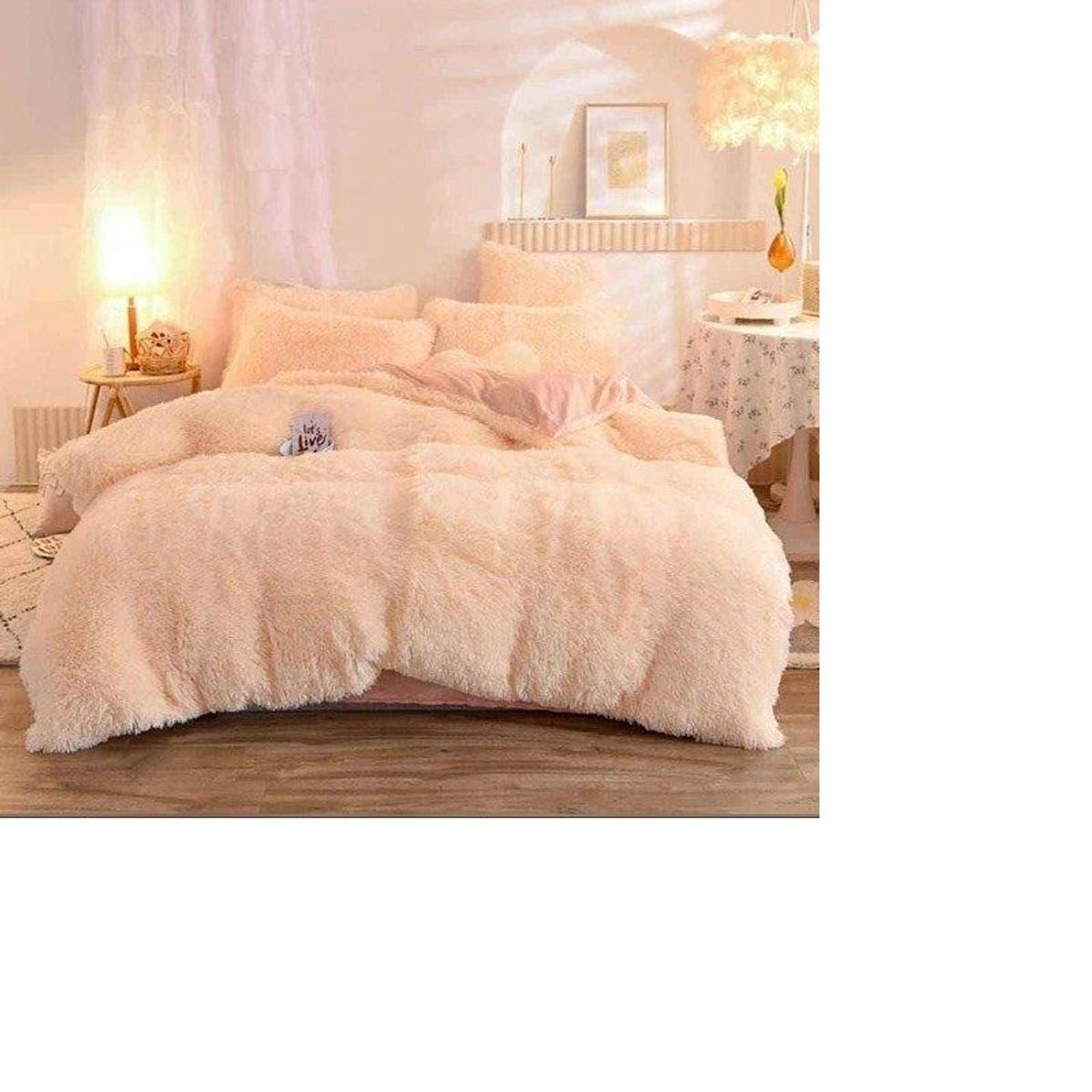 GENERICO - Edredones de Peluche Set de 4 Piezas de Calidad