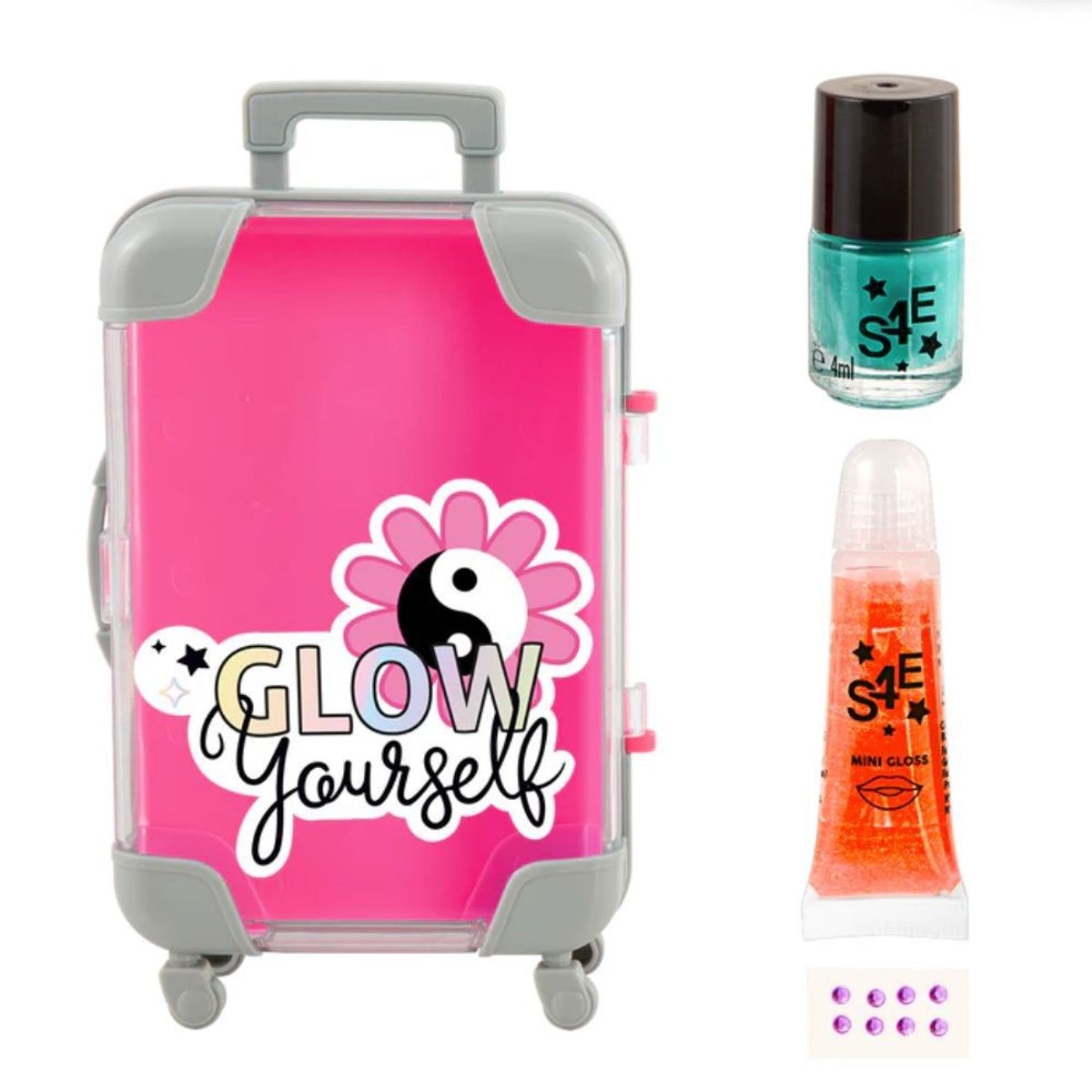 CANAL TOYS - Maletita de Belleza Beauty Trolley Rosa