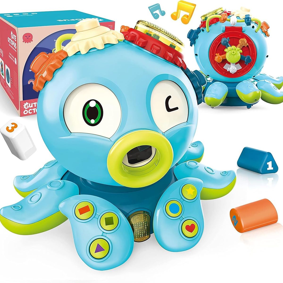 GENERICO - PULPO EDUCATIVO MULTIFUNCIONAL MUSICAL