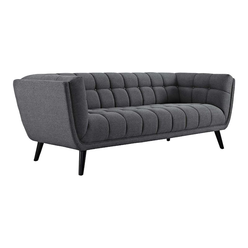 CENTRAL DECCO - SOFA 3 CUERPOS EVIE GRIS OSCURO