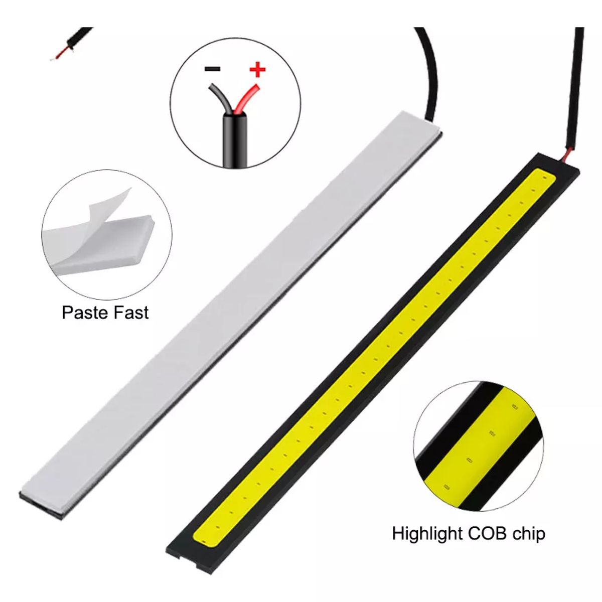 GENERICO - Luz Diurna Led Super Brillante Universal Autocamionetamoto