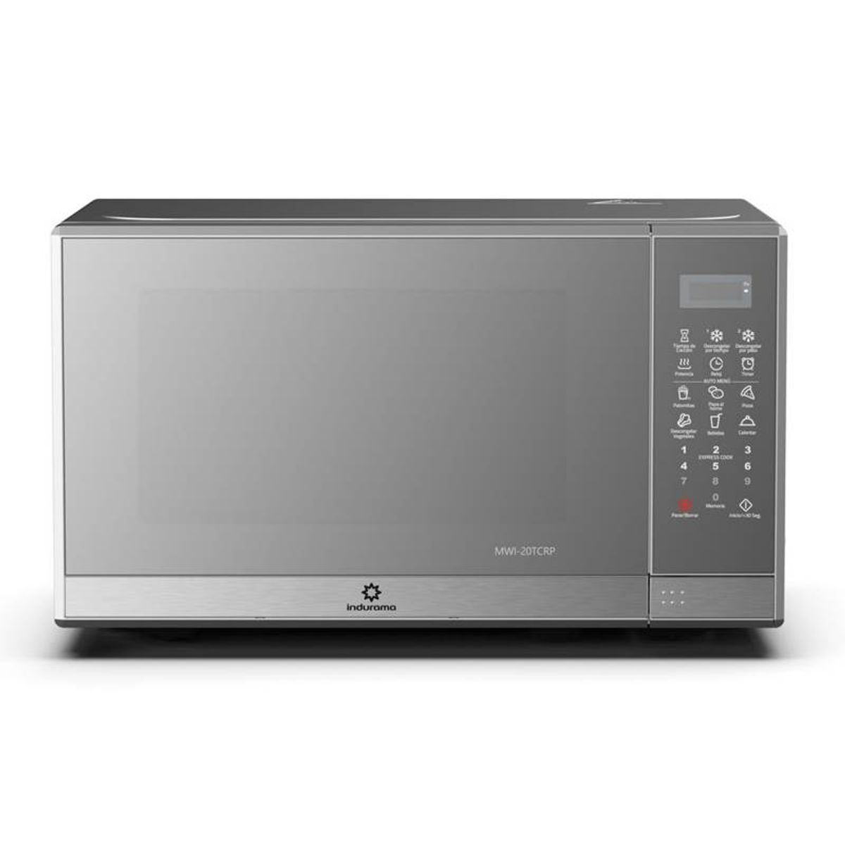 INDURAMA - Horno microondas Indurama mwi-20tcrp 20 litros croma.